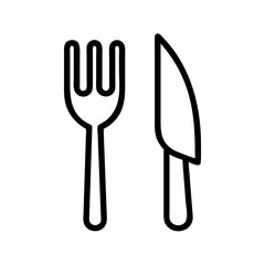fork knife icon design
