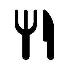 fork knife icon design