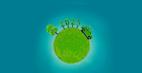 green planet earth
