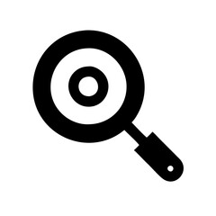 frying pan icon design