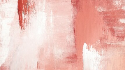 Textured Terracotta Background with Muted Brush Stroke Design