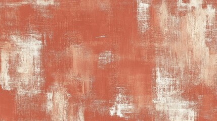 Muted Terracotta Brushstroke Background with Subtle Texture