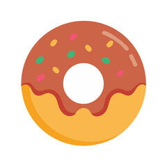 glazed donut icon design