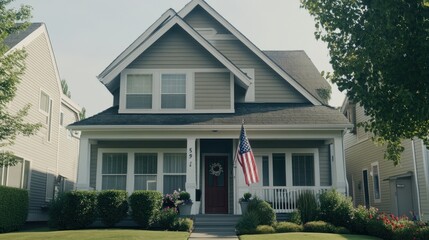 American Flag House