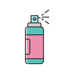 hairspray icon design