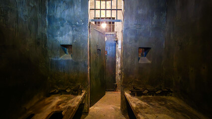 A jail cell in hanoi hilton
