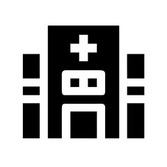 Obraz premium hospital icon design