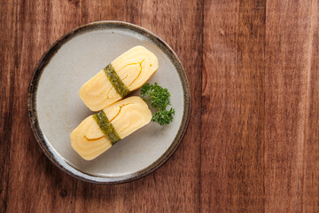 Sweet Egg Omelet Tamagoyaki Nigiri Sushi
