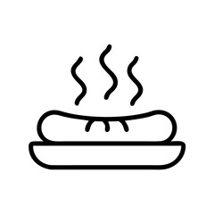 hot food icon design