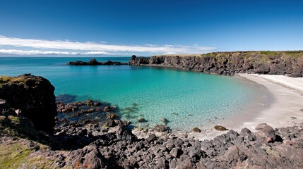 Secluded Cove with Crystal Clear Water
