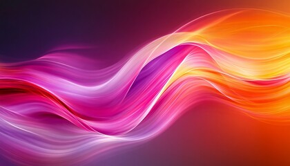 Fototapeta premium Abstract Colorful Waves Flowing Dynamically