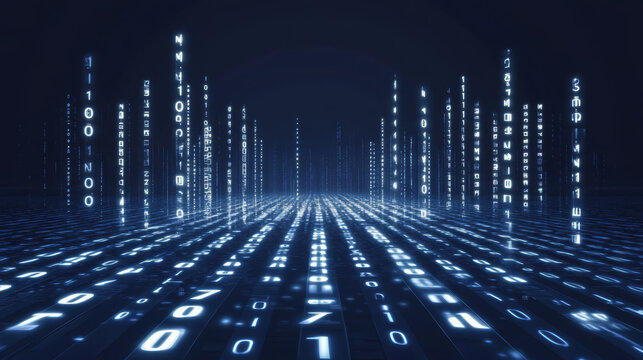 abstract binary code