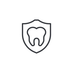 Dental Insurance line icon