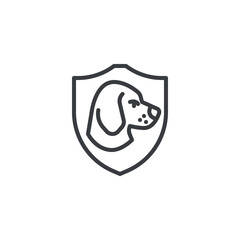 Pet Insurance line icon