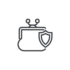 Income Protection line icon