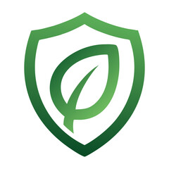 green leaf logo design