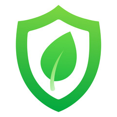 green leaf logo design
