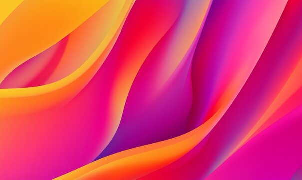 A vibrant abstract gradient background with neon pink and orange.featuring intense color transitions.emphasizing creativity and vibrancy.ideal for tech graphics
