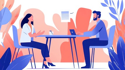 A doctor and patient engaged in a conversation during a consultation, with the patient expressing concerns and the doctor providing advice