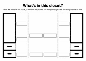 This vocabulary writing worksheet for kids helps enhance their word recognition and writing skills through fun exercises.