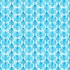 Fototapeta premium Seamless damask wallpaper pattern