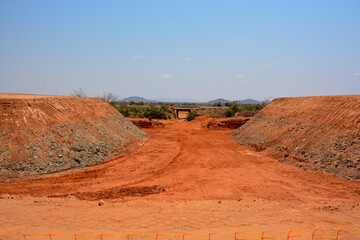 the road in the desert