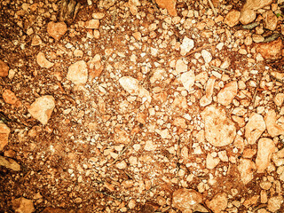 Rocky natural background.