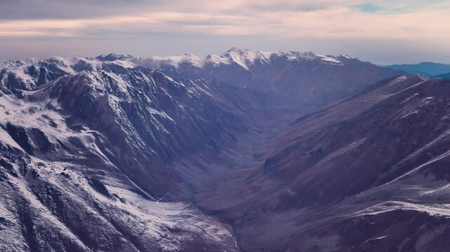 panorama of the mountains