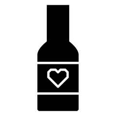 icon valentine glyph