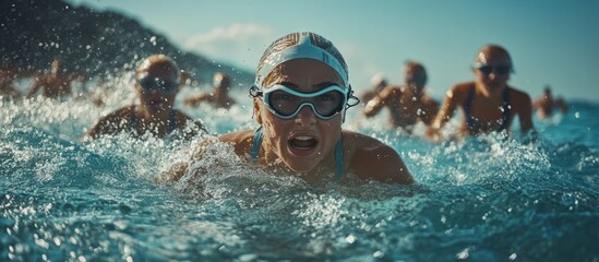 Ocean Triathlon Swim Coastal Race