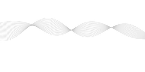 Curved stroke lines wave digital drawing abstract vector lines background 