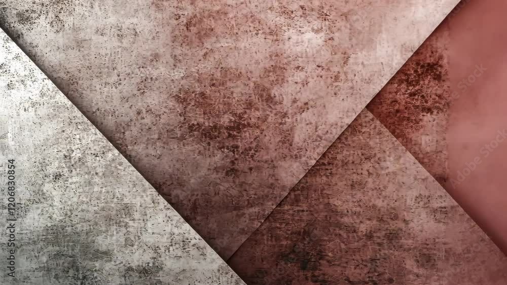 Poster abstract textured surfaces showcasing geometric patterns in warm and cool tones