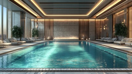 Obraz premium Piscine