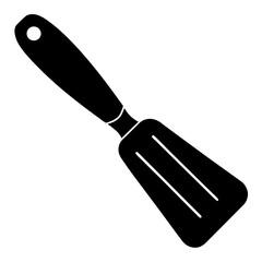  dough scraper silhouette vector illustration 