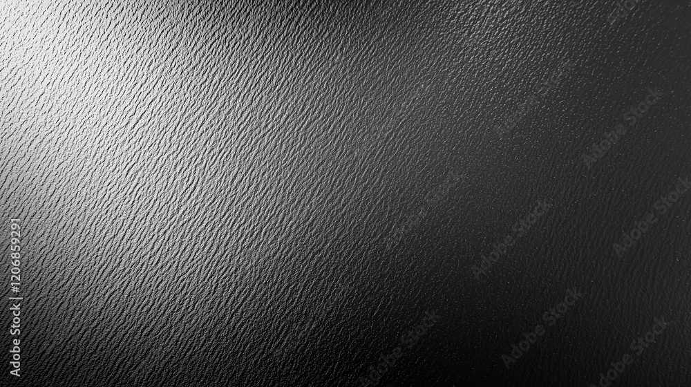 Poster Elegant black background with soft gradient and metallic texture, featuring a close-up view with high resolution and hyper-realistic details. Perfect for modern, minimalistic, or monochrome design con