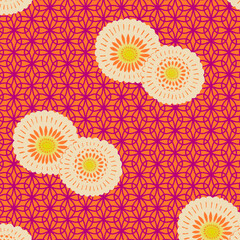 Abstract Flower background suitable for home decore and wallpaper purpose