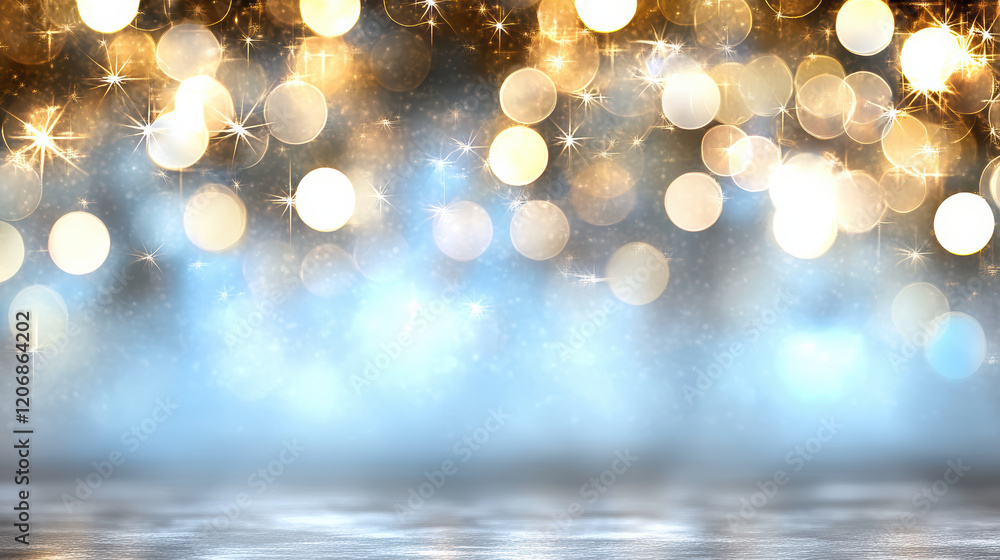 Poster dreamy bokeh lights create magical, soft atmosphere in this image
