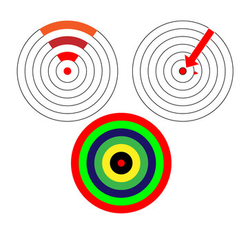 Target Acquisition Solid Icon