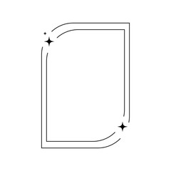 Monoline Frame Minimalist