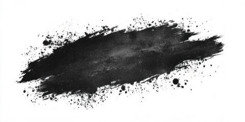 Stylish, grunge with a rough, worn look in dust and scratches on a white background.