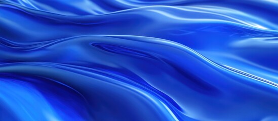Fototapeta premium Abstract Blue Waves