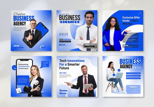 Business Social Media Post Layout