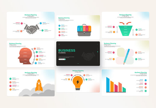 Business Planning Infographic Layout