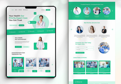 Medical Landing Page