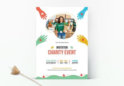 Charity Event Flyer Template