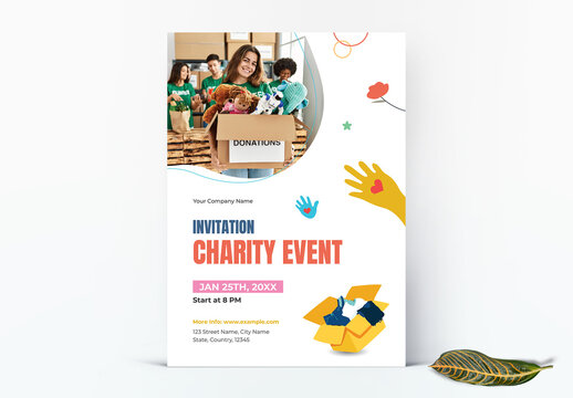 Charity Event Flyer Template