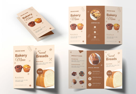 Bakery Menu Layout