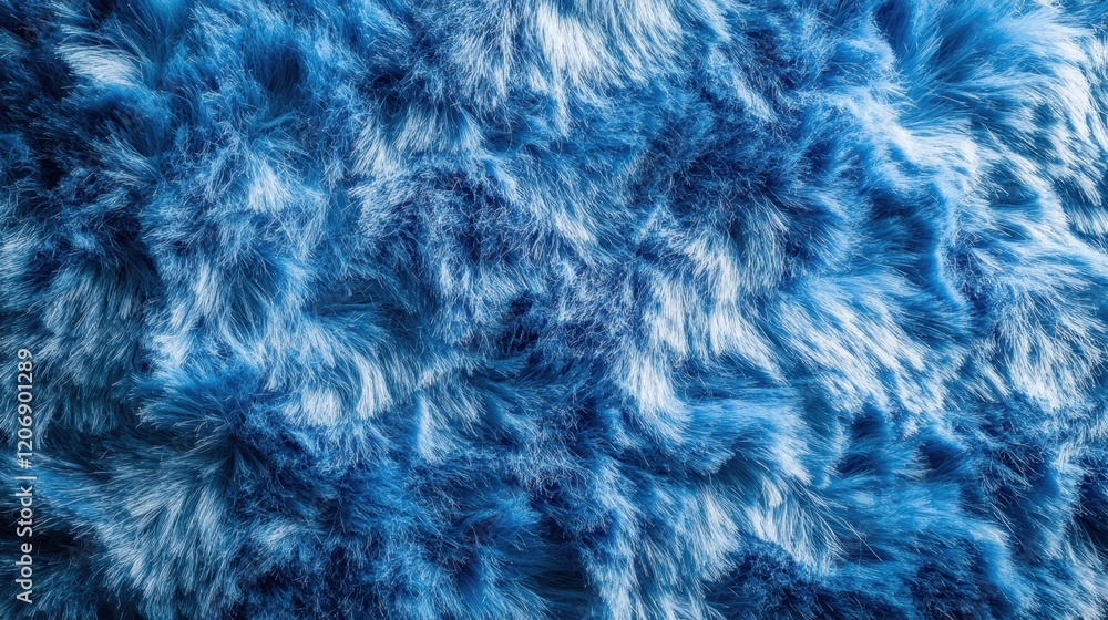Poster soft blue fur texture creating a cozy and inviting atmosphere for any creative space or design proje