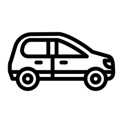 car outline style