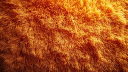 Naklejka premium Vibrant orange texture showcases the warmth of a cozy space filled with softness and comfort